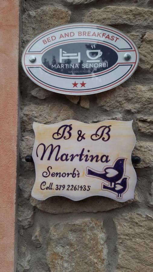 B&B Martina Senorbi Exterior photo